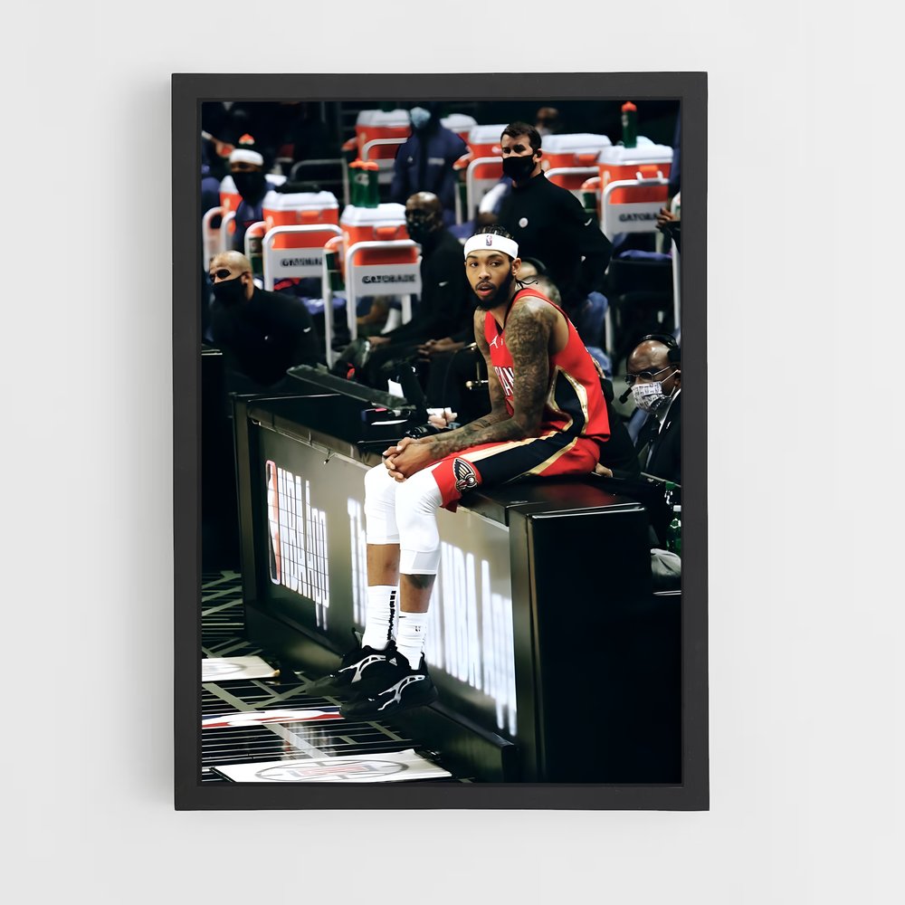 Poster Benchwarmer – affiche Basketball (vue 2)